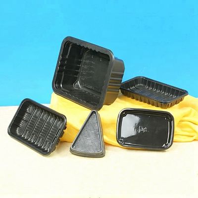 종이컵 뚜껑 애완 동물 열 성형 기계 Customizable 크기 쉬운 가동 협력 업체