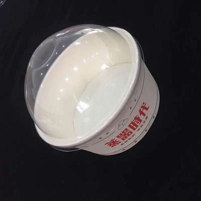 형성하는 명확한 작은 음식 급료 PP 플라스틱 둥근 돔 뚜껑 모자 볼링을 하 뜨거운 점심을 위한 기계를 협력 업체